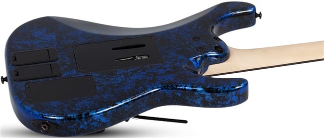 Schecter SVSS FR S, Blue Reign, LH, Back