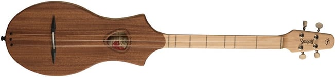 Seagull M4 Fretted Dulcimer Natural Mahogany Main