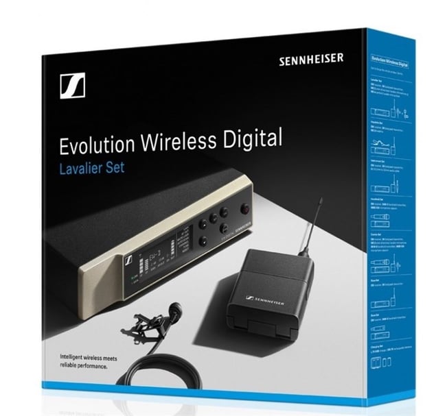 Sennheiser EW-D ME4 SET Wireless Lavalier Microphone System