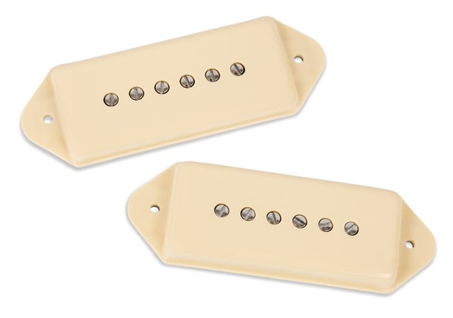 Seymour Duncan P90 Silencer Hot Dogear Set, Cream | GAK