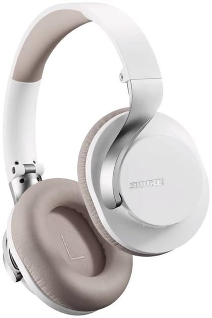 Shure AONIC 40 Wireless Noise Cancelling Headphones, White