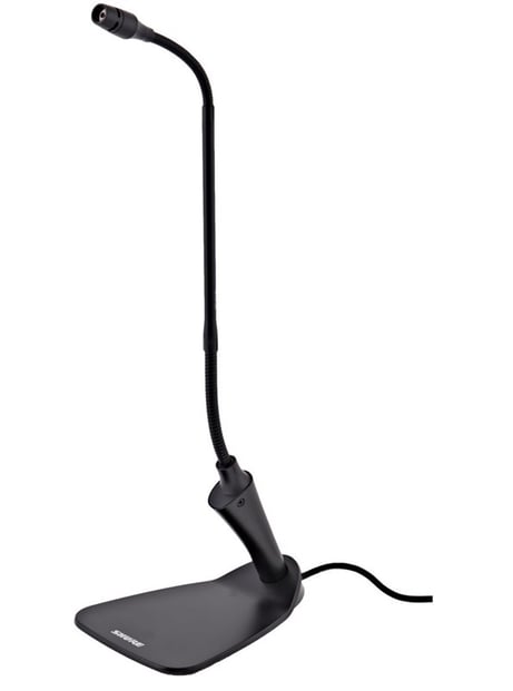 Shure Gooseneck Microphone with Base | Gooseneck Microphone