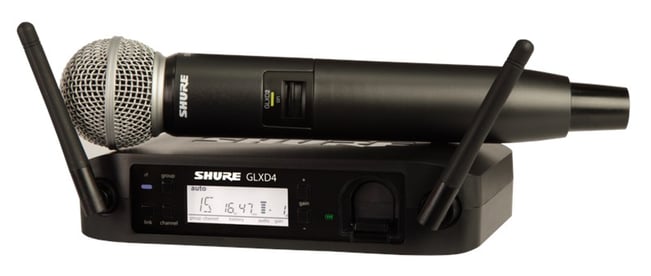 Shure GLXD24UK SM58 Shure Wireless Systems GAK