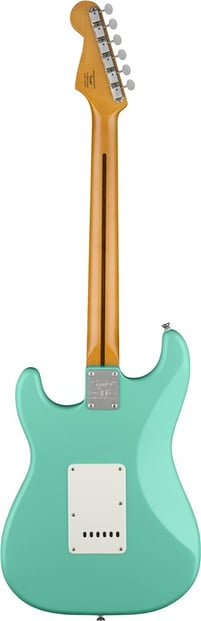 Squier 40th Anniv Stratocaster Green Back