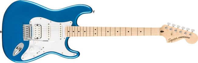 Squier Strat HSS Pack Lake Placid Blue