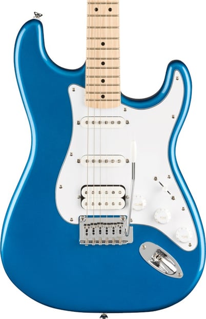 Squier Strat HSS Pack Lake Placid Blue