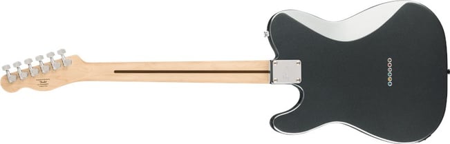 Squier Tele Deluxe Charcoal Frost Metallic