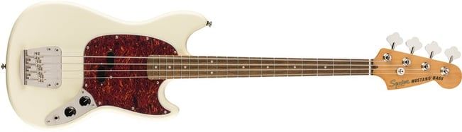 Squier Classic Vibe '60s Mustang Bass White