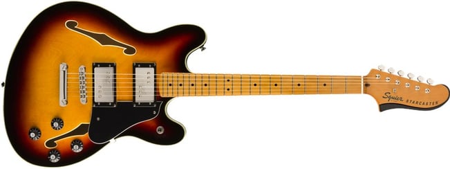 Squier Classic Vibe Starcaster 3-Colour Sunburst