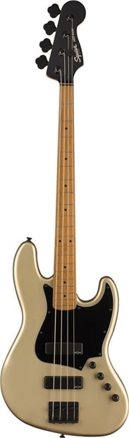 Squier Contemporary Jazz Bass Gold Front