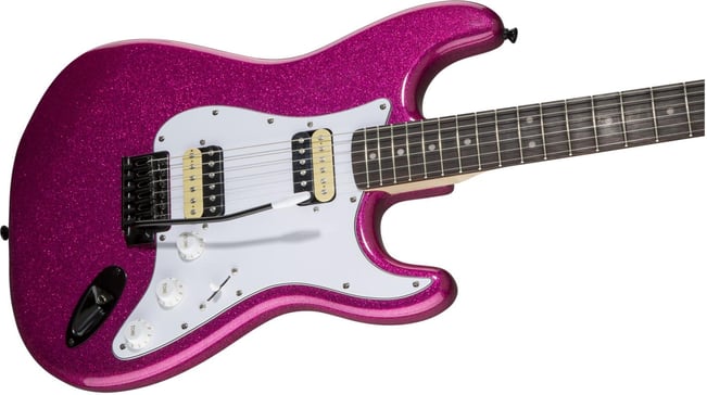 Squier affinity deals stratocaster pink