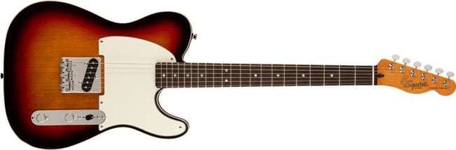 Squier '60s Custom Esquire 3-Colour Sunburst