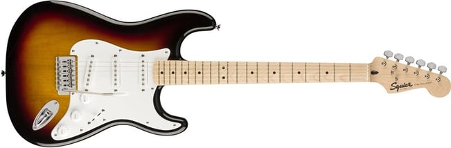 Squier Strat Pack, MN, 3-Tone Sunburst