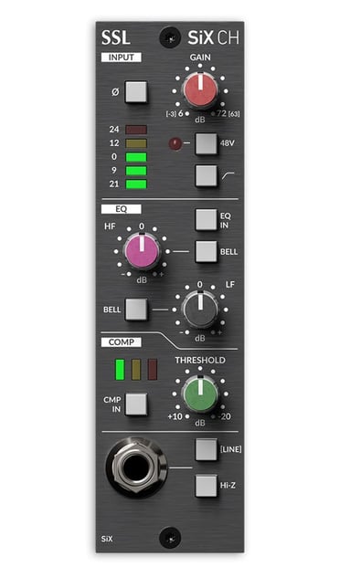 SSL SiX Channel Strip 500 Series Module 1