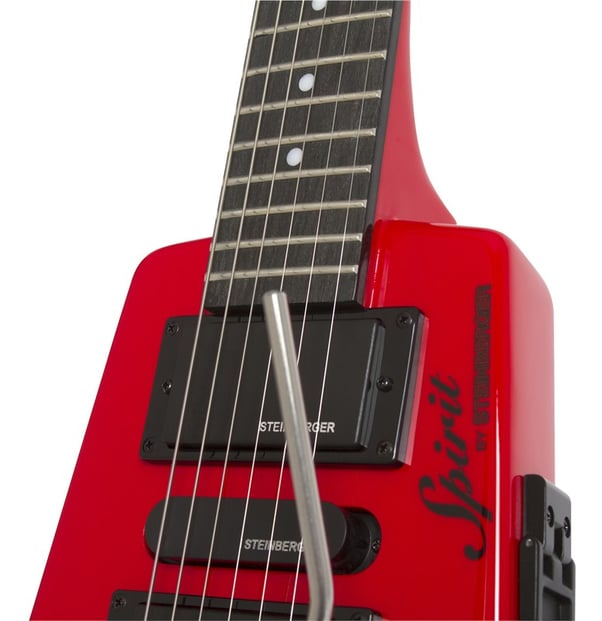 Steinberger GT-PRO Deluxe Hot Rod Red neck