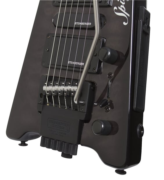 Steinberger GT-PRO Quilt Top Deluxe Trans Black | GAK