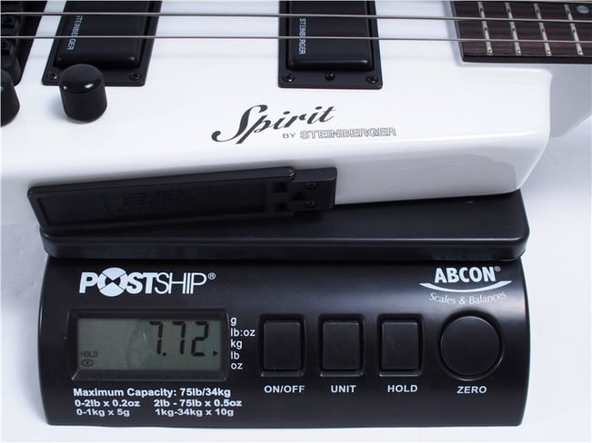 SteinbergerSpiritXT255StringWhite-Weight