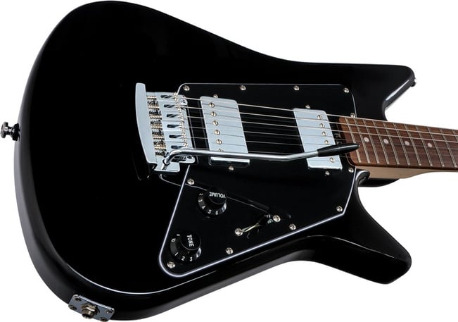 Sterling AL40 Albert Lee Sub Black Lower Bout