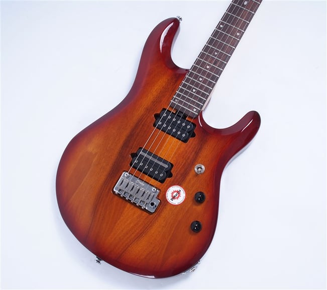 Sterling by Music Man JP100D John Petrucci, Mahogany/Koa