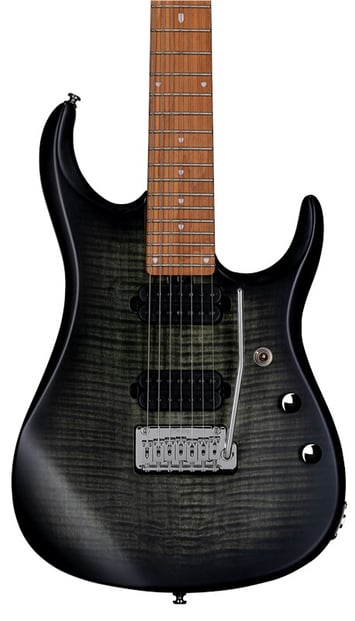 Sterling JP157 John Petrucci Trans Black Satin 2