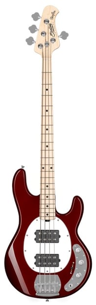 Sterling Ray4 HH Sub Bass Candy Apple Red 1