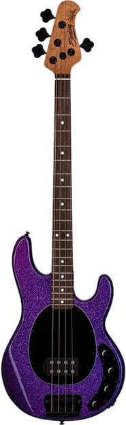 Sterling RAY34 StingRay Bass Purple Sparkle 2