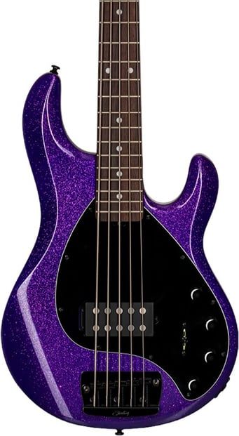 Sterling RAY35 StingRay5 Bass Purple Sparkle 1