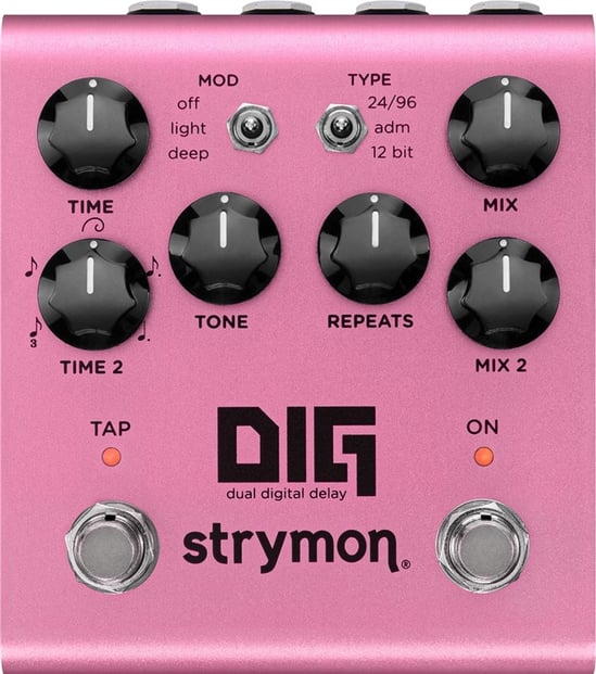 Strymon DIG Dual Digital Delay Pedal V2 Front