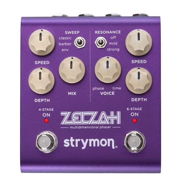 Strymon Zelzah Phaser Pedal, Front