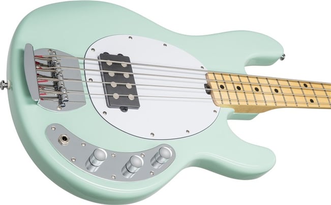 Sub by Sterling Ray4 Bass Mint Green Lower Bout