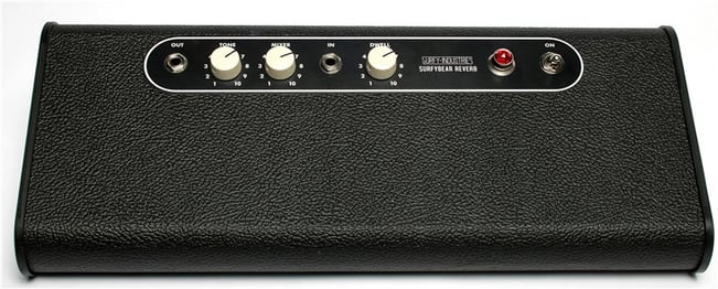 SurfyBear Reverb Tank Black Front