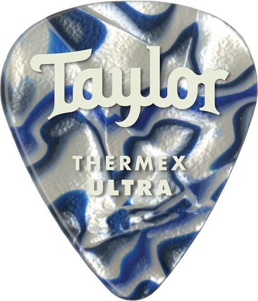 Taylor Thermex Ultra Pick Blue Swirl