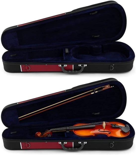 Theodore VLN16-1-4 Children's Violin 1/4 Size Solid Spruce