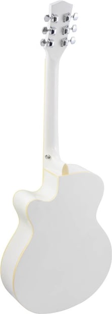 Tiger ACG1 Acoustic Guitar White 5