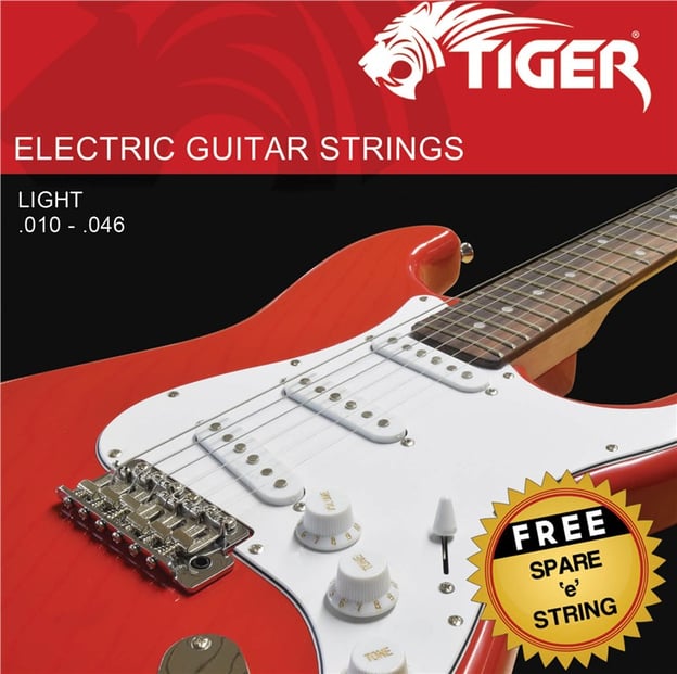 Tiger EGS 5 L Electric Guitar Strings Light 10 46 5 Pack