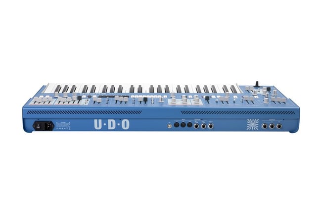 UDO Super 6 Polyphonic Hybrid Synthesiser, Blue