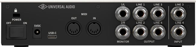 Universal Audio Volt 4 Audio Interface Back