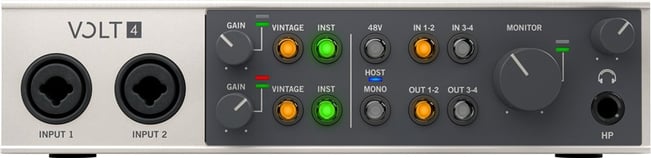 Universal Audio Volt 4 Audio Interface | GAK