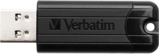 Verbatim Pinstripe flash drive, open