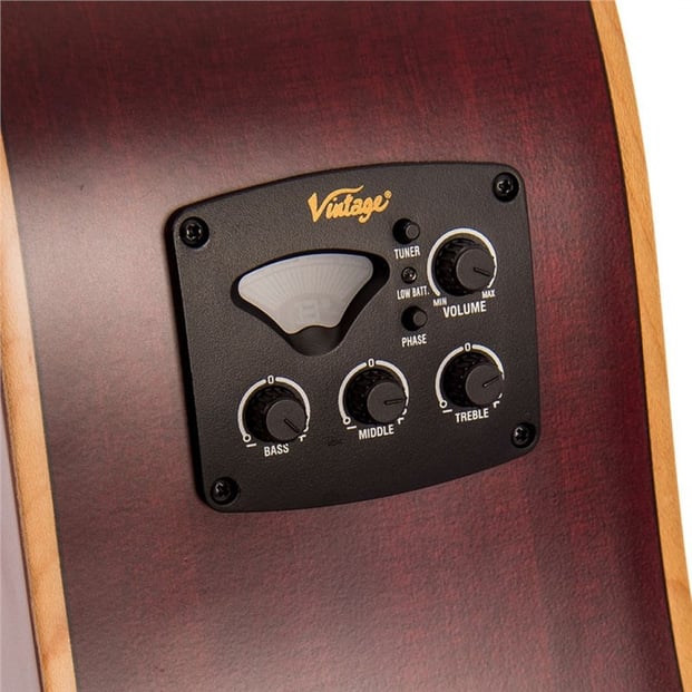VE660VB Electro Acoustic, Vintage Burst