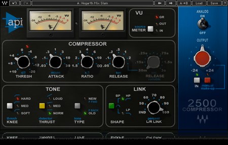 Waves API 2500 Compressor Plugin