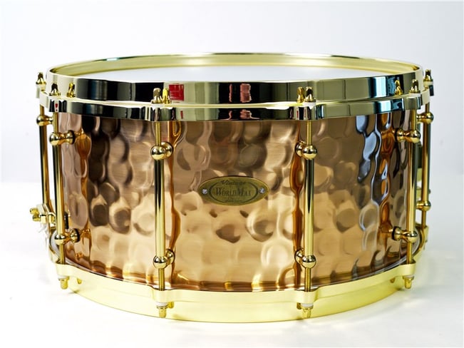 WorldMax Bronze Hammered Snare