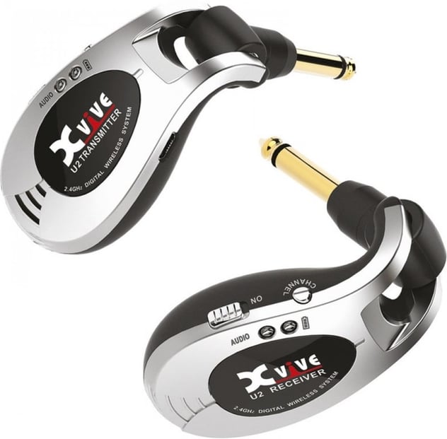 Xvive XU2 Wireless Guitar System Silver