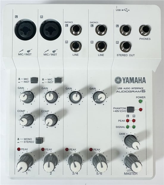 Yamaha Audiogram 6 USB Audio Interface, Second-Hand