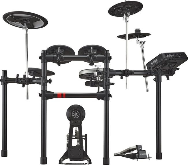 Yamaha DTX6K-X Electronic Drum Kit Back