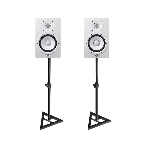 Yamaha HS7 Monitors & Stands Package (White)