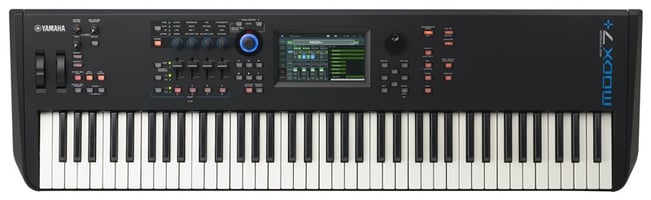 Yamaha MODX7+ Synthesizer Keyboard Front