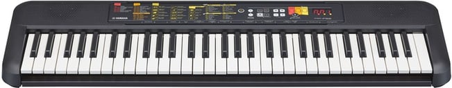 Yamaha PSR-F52 Keyboard Top Angle