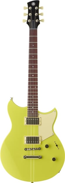 Yamaha RSE20 Revstar Neon Yellow Guitar Front