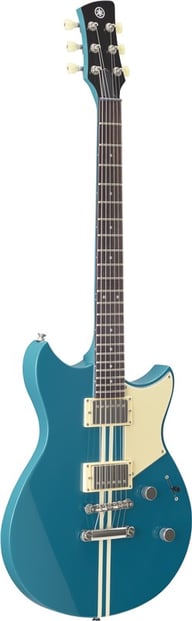 Yamaha RSE20 Revstar Swift Blue Guitar Angle